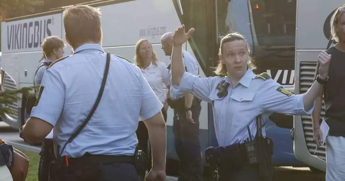 Train collides with vehicle in Denmark, killing one person and injuring about 20 others