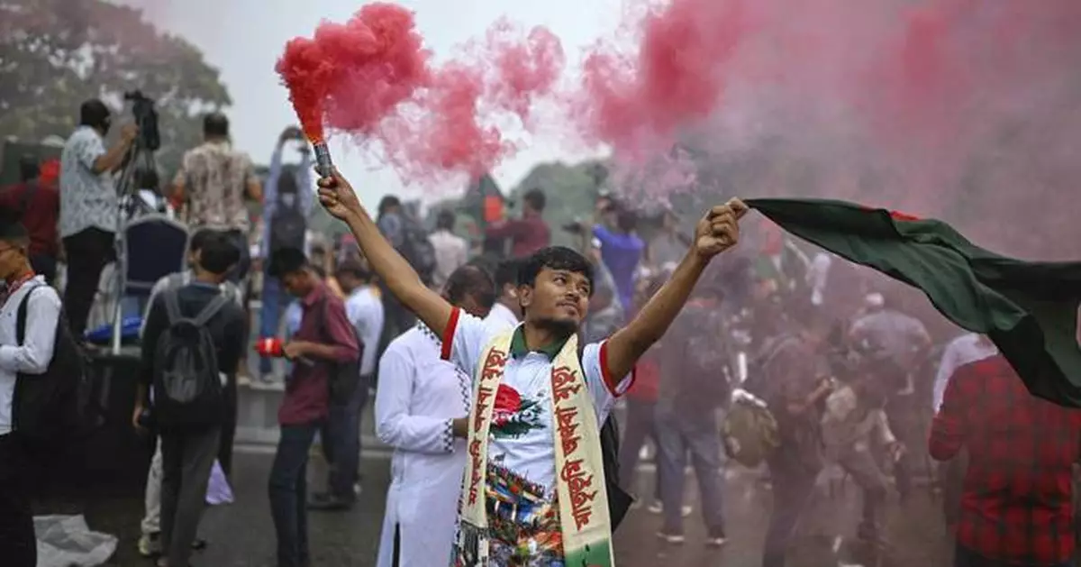 Bangladesh's interim leader says parliamentary election will take place in February