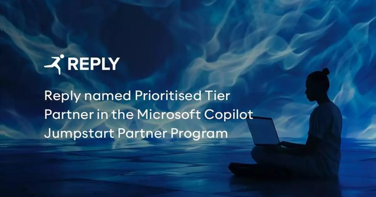 Reply, Thanks to the Expertise of Its Microsoft-Focused Companies, Has Been Named Prioritised Tier Partner in the Microsoft Copilot Jumpstart Partner Program