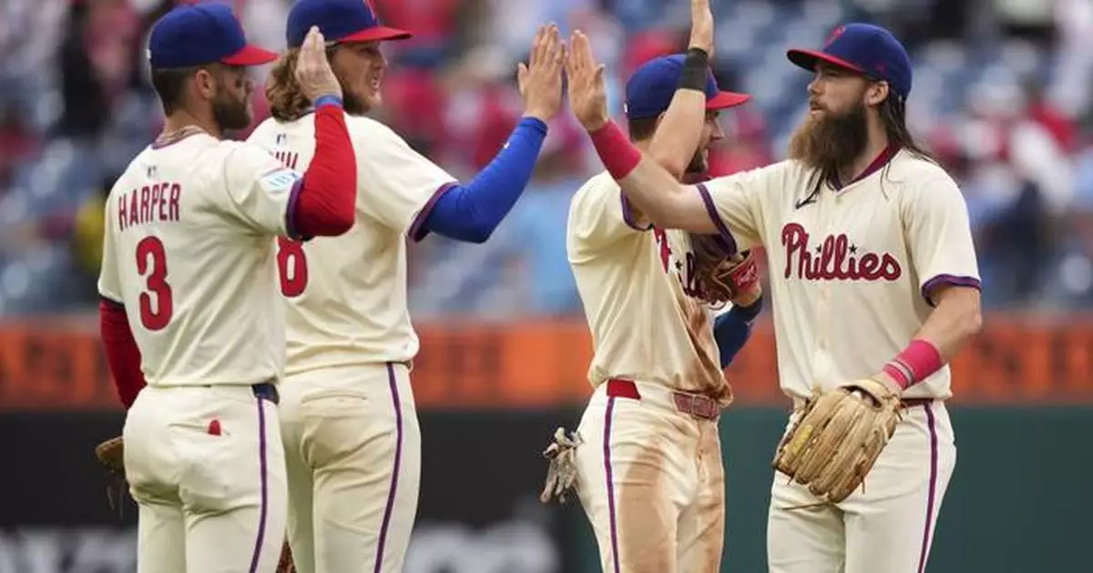 Turner’s 5-hit day, Schwarber’s power lead Phillies to sweep of Mariners