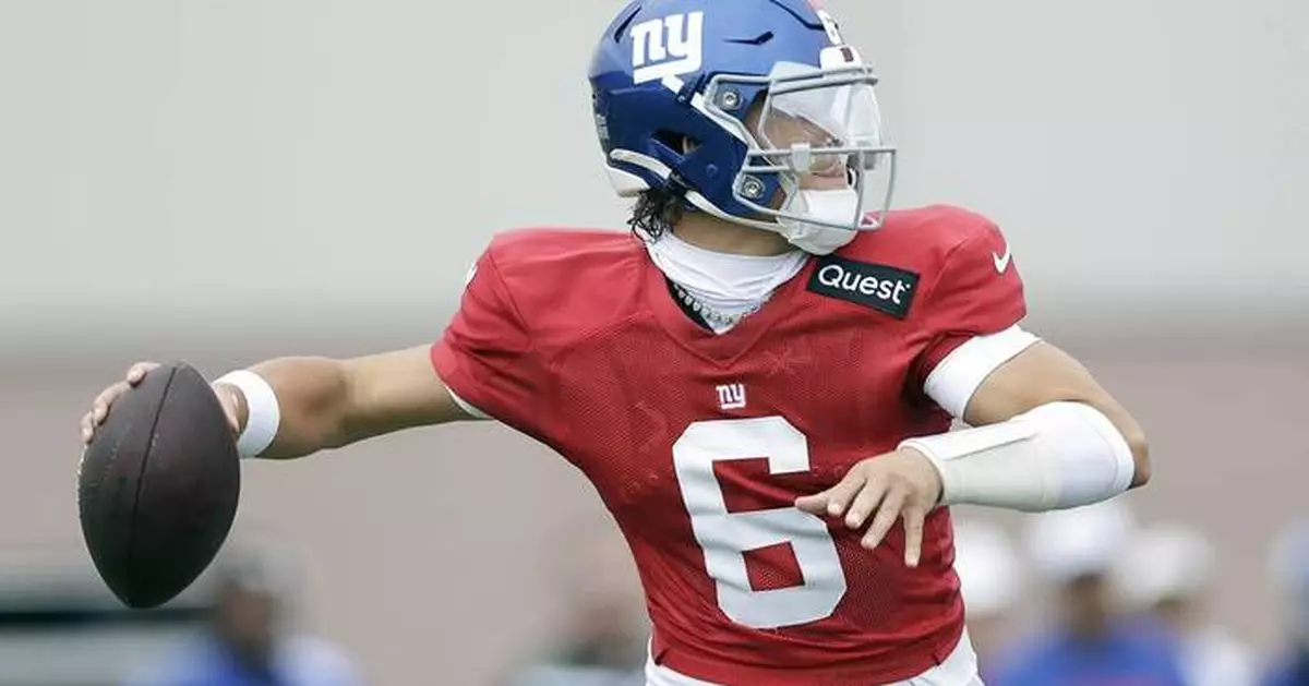 Jaxson Dart is set to play for the Giants in their preseason opener at the Bills