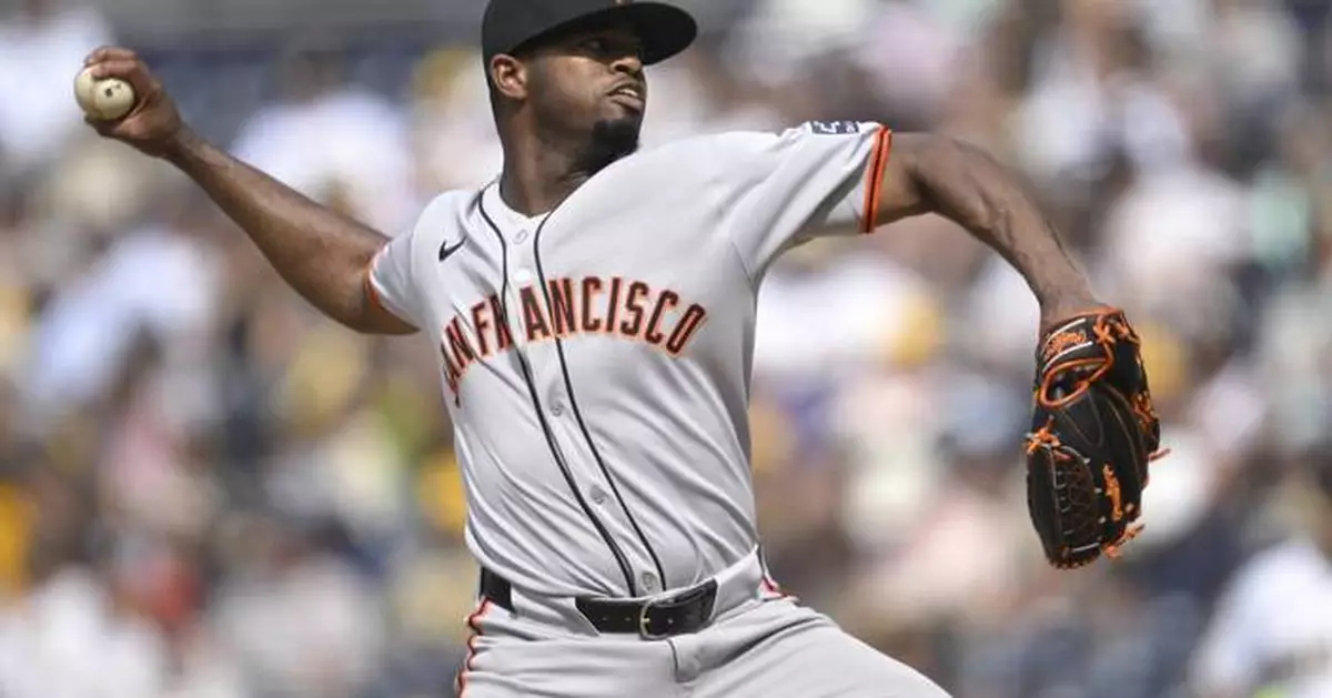 Machado has 3 RBIs as the Padres beat the Giants 8-4 to take 3 of 4