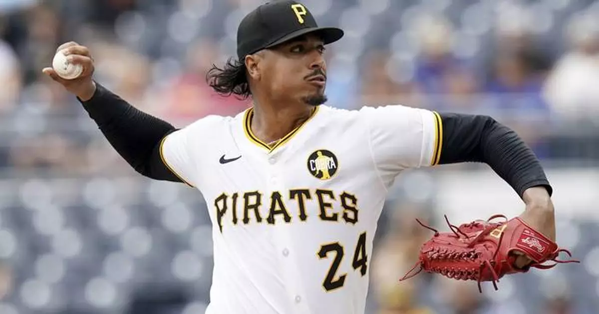 Oviedo earns 1st major league win since 2023 as Pirates beat Blue Jays 2-1 to take the series