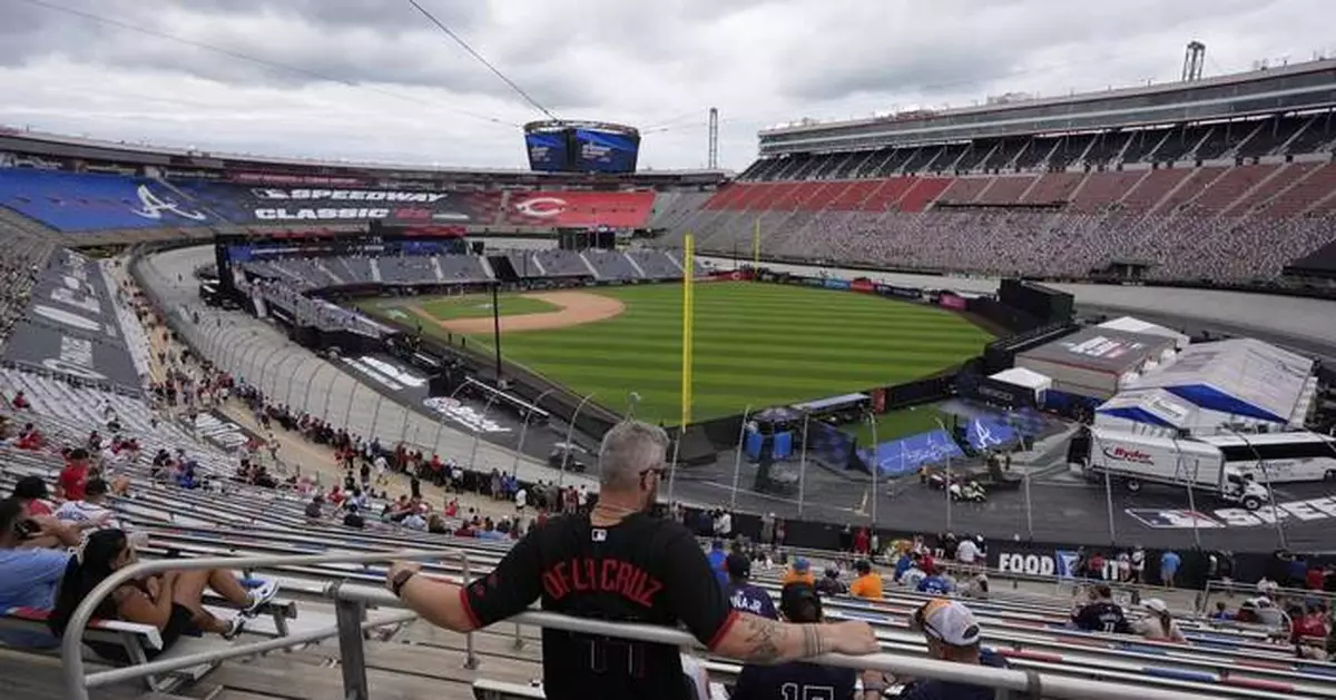 Play ball, take 2: The Braves take the MLB Speedway Classic at Bristol after rain suspension