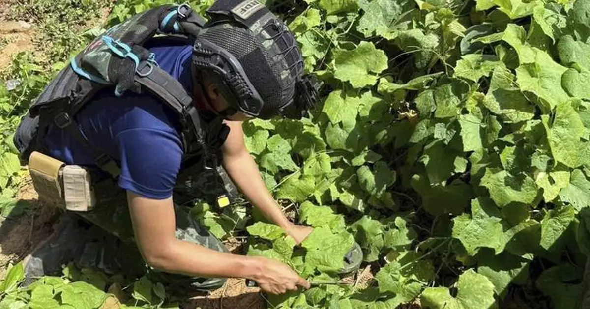 Thailand warns it may act in 'self-defense' after soldier hurt by a mine blast near Cambodian border