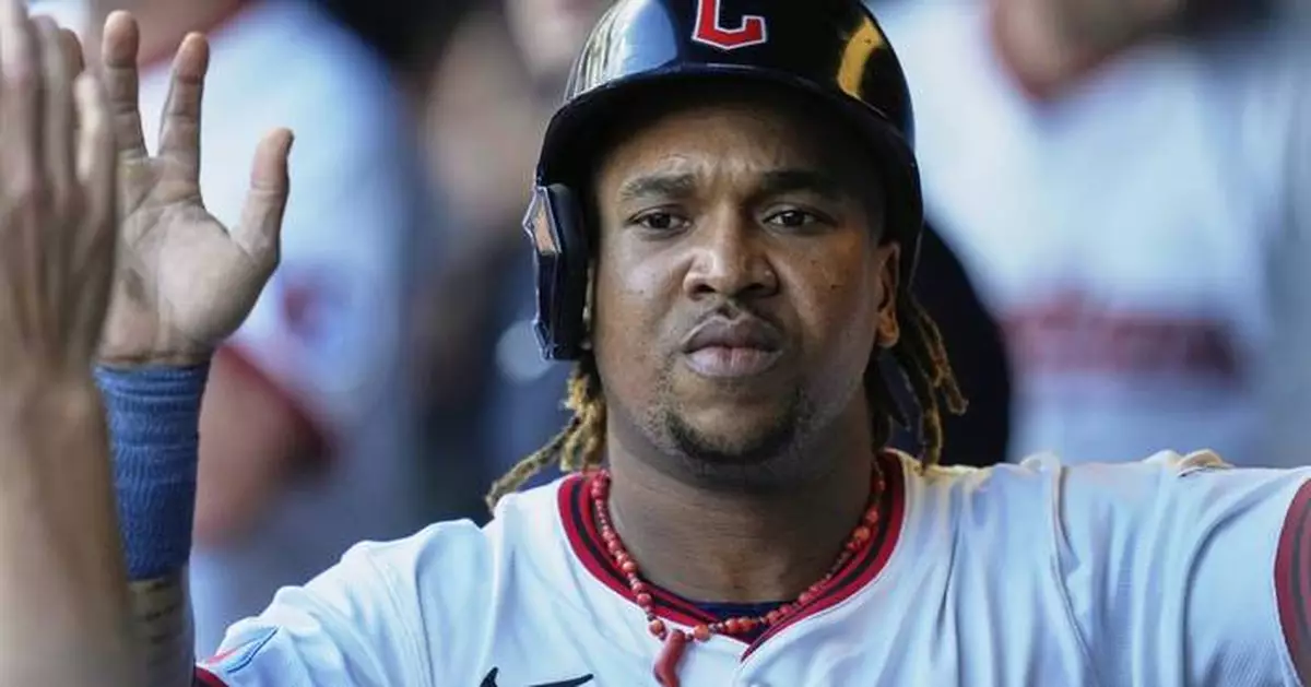 José Ramírez has 3 hits to help Guardians rally past Marlins, move closer to AL wild-card spot