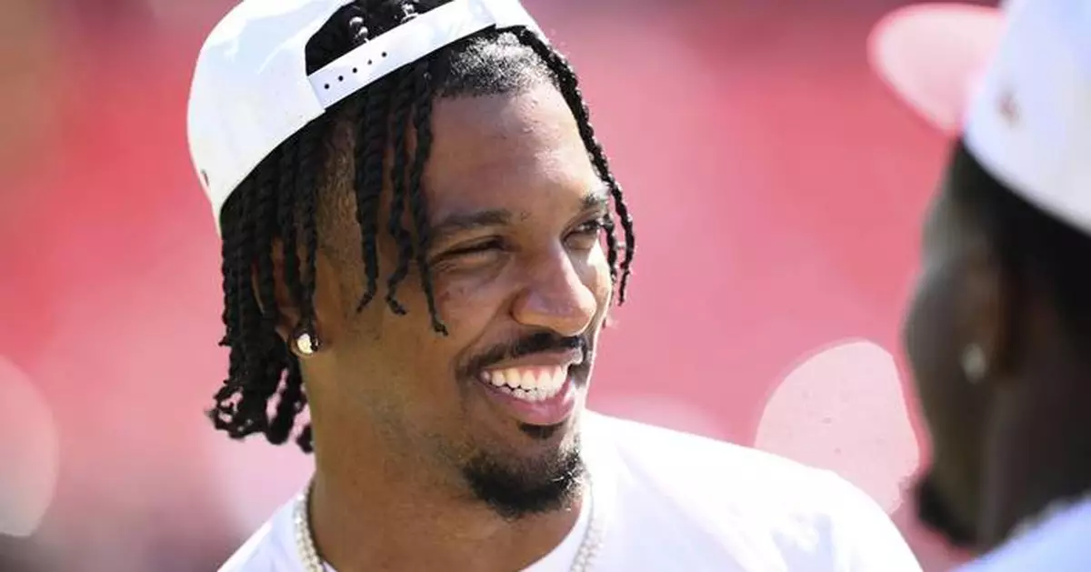 Commanders' duo of Jayden Daniels and Terry McLaurin reunites on the practice field