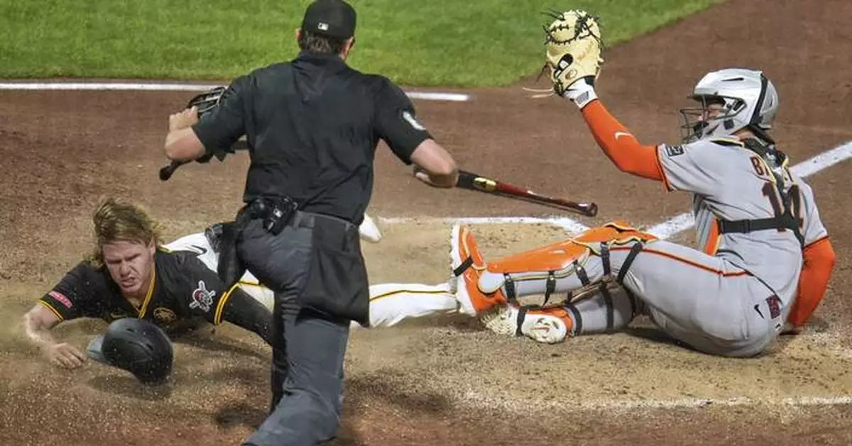 Isiah Kiner-Falefa drives in winning run in bottom of the ninth to lift Pirates over Giants 5-4