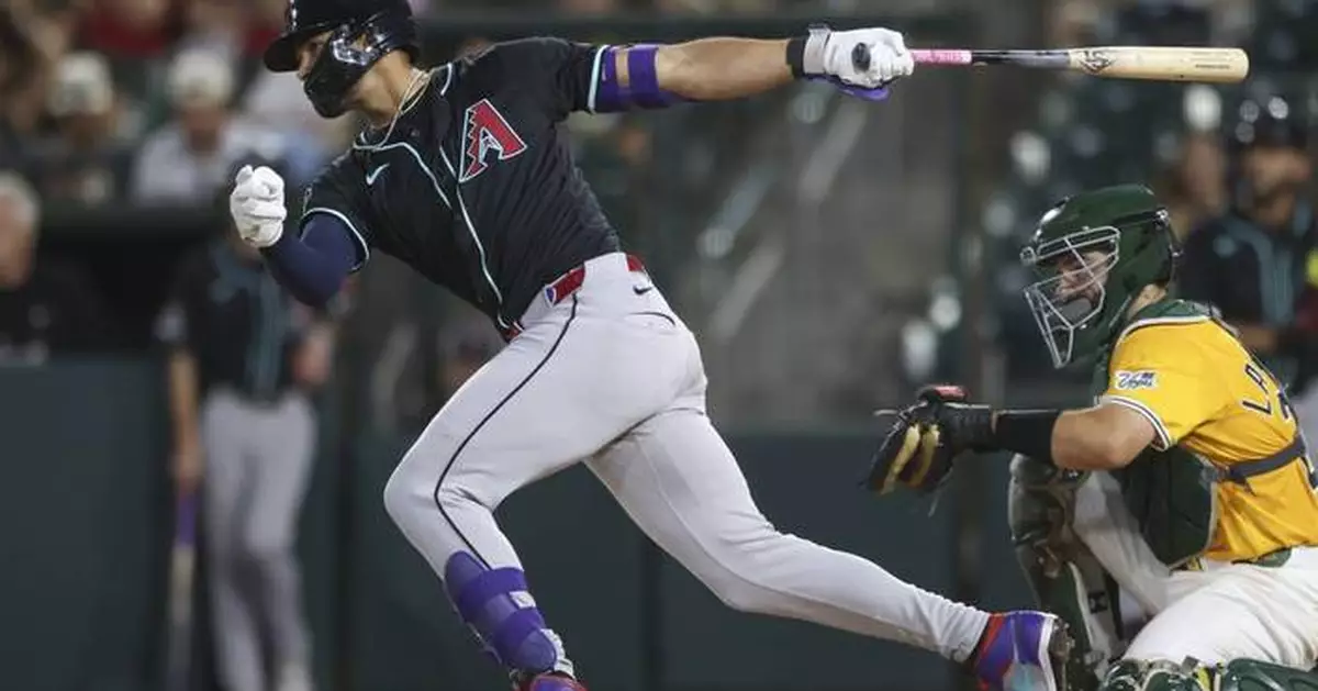 Diamondbacks beat Athletics 7-2 to end six-game losing streak