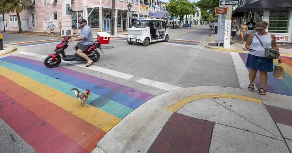 Florida puts rainbow crosswalks in the crosshairs, as cities face deadlines to remove them