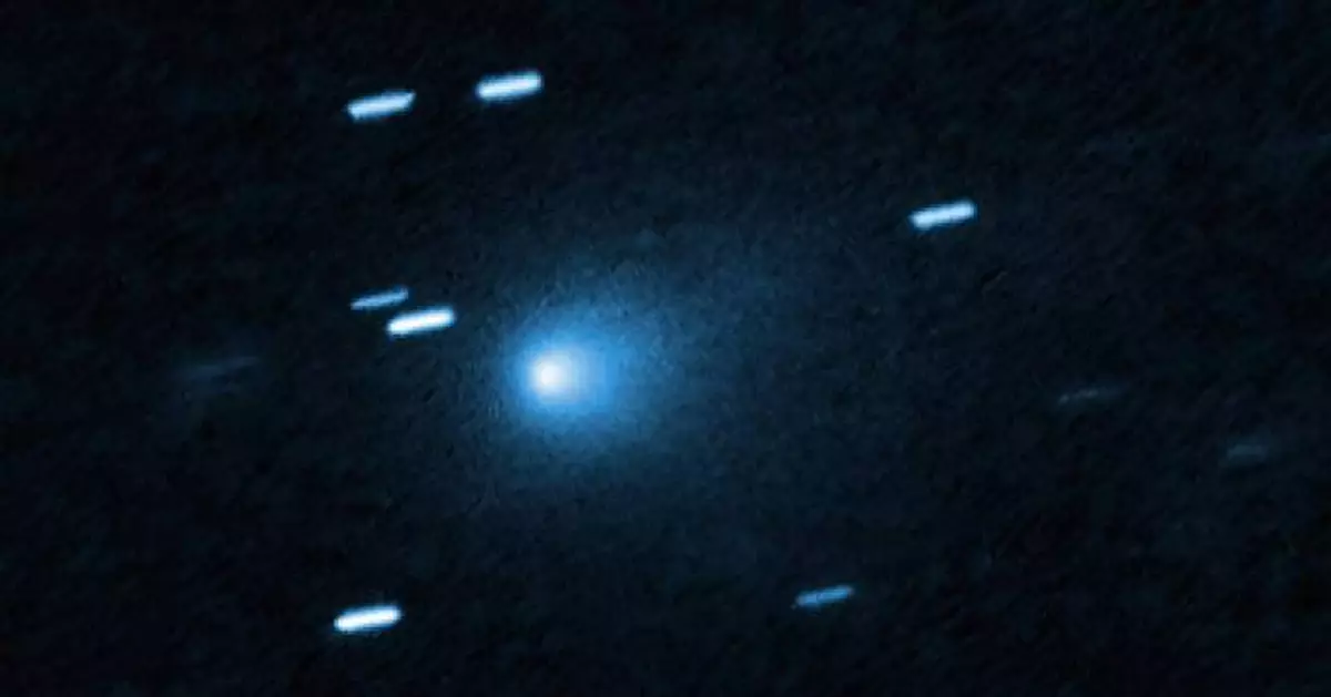 Hubble Space Telescope takes best picture yet of the comet visiting from another solar system