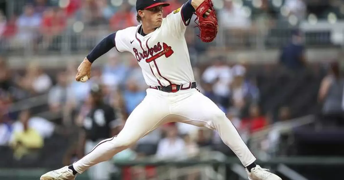 Waldrep strikes out 7 as Braves beat White Sox 1-0