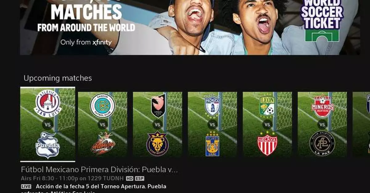 Introducing World Soccer Ticket: Over 1500 Matches From the World’s Most Important Leagues, All in One Place, Only From Xfinity
