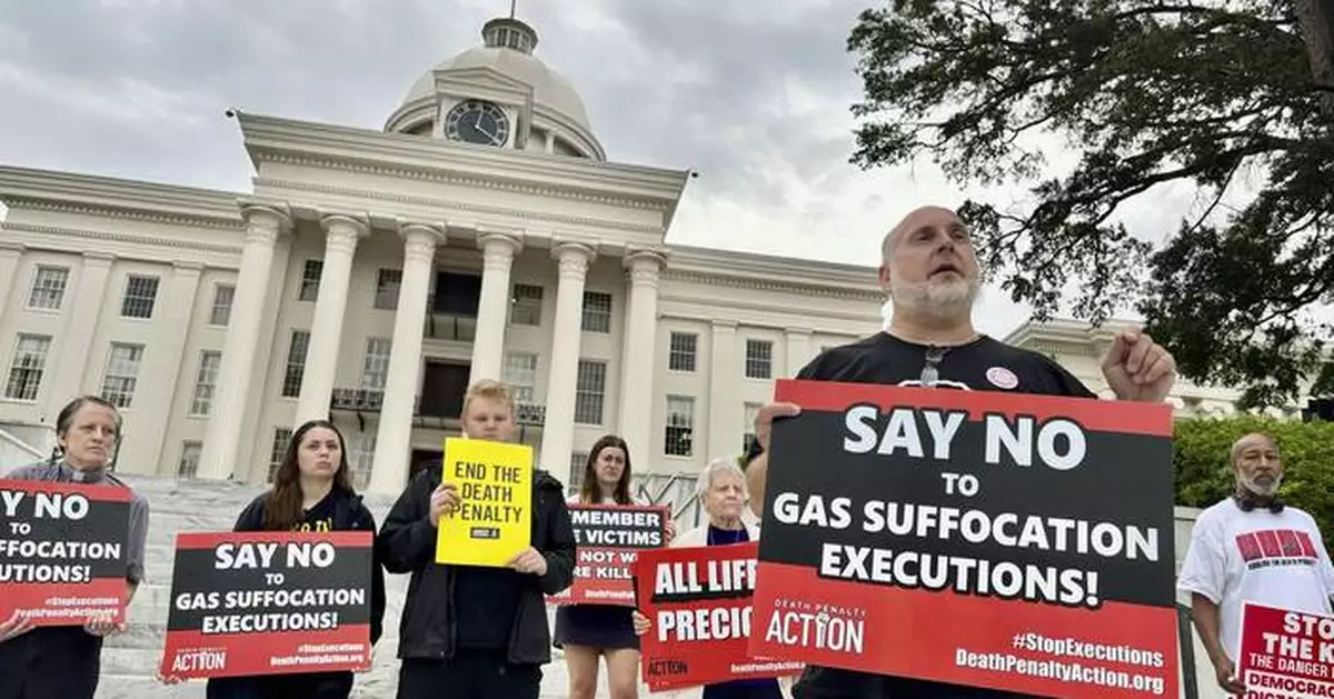 Alabama sets October execution using nitrogen gas