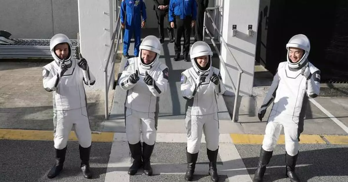 SpaceX delivers four astronauts to the International Space Station just 15 hours after launch