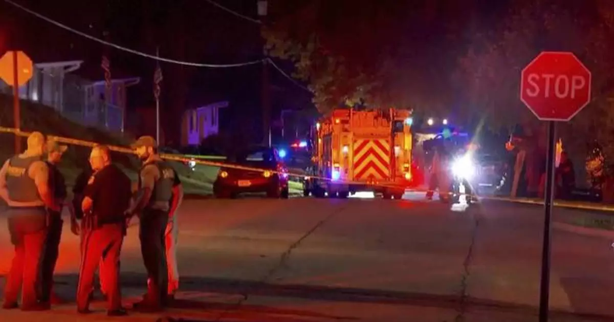 Police say a husband and wife have been shot dead in Iowa, and a suspect was injured in a house fire