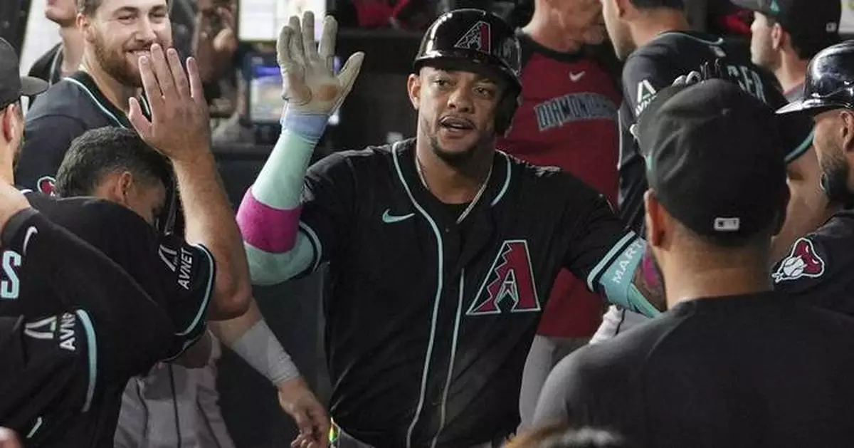 Ketel Marte's 9th-inning homer gives D-backs 3-2 win over Rangers