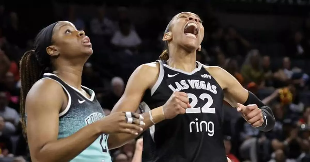 Jewell Loyd scores 21 off the bench as Aces beat Liberty 83-77 for fifth straight win