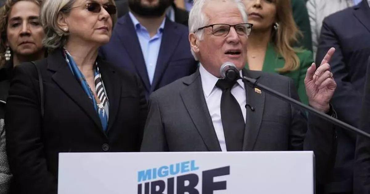 Father of slain Colombian candidate Miguel Uribe launches presidential bid