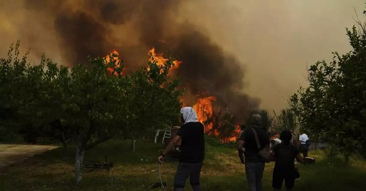 Wildfires kill at least 3 and displace thousands across southern Europe