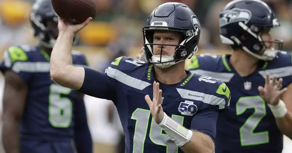 Seahawks hopeful new QB, wide receiver and offensive coordinator will lead to more success in 2025