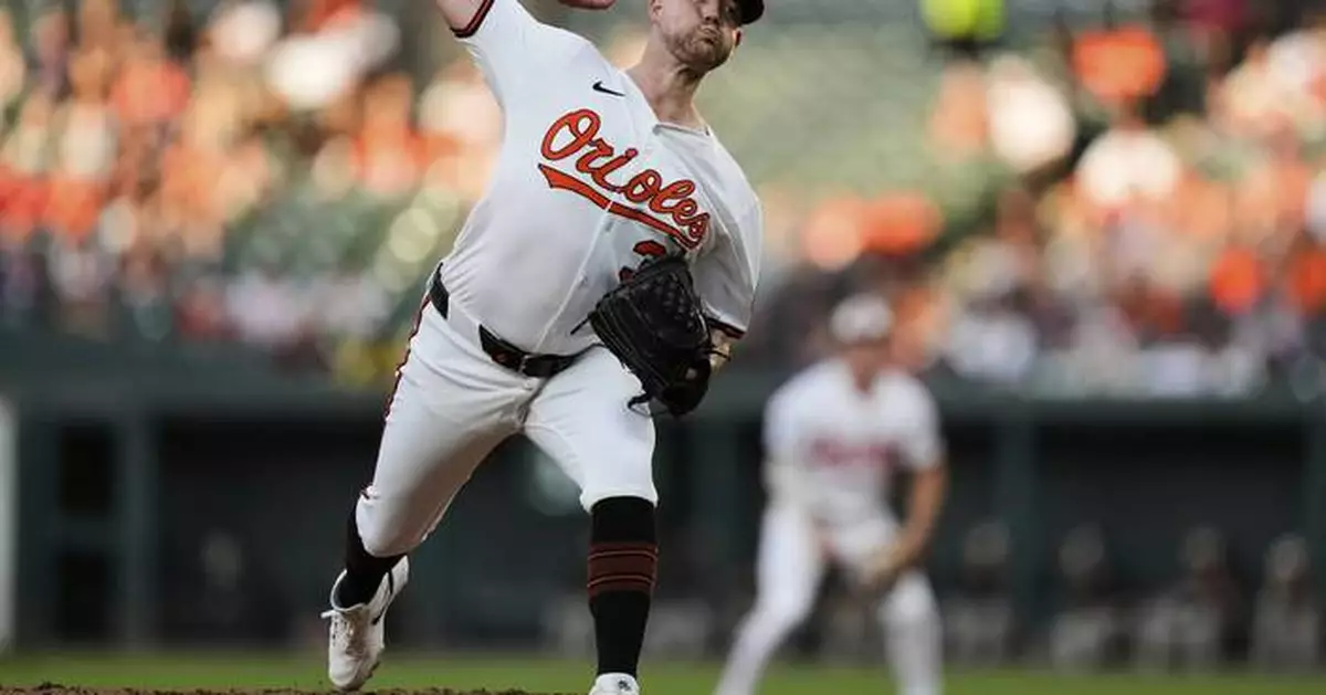Orioles' Kyle Bradish strikes out 10 in 6 innings in his return from Tommy John surgery