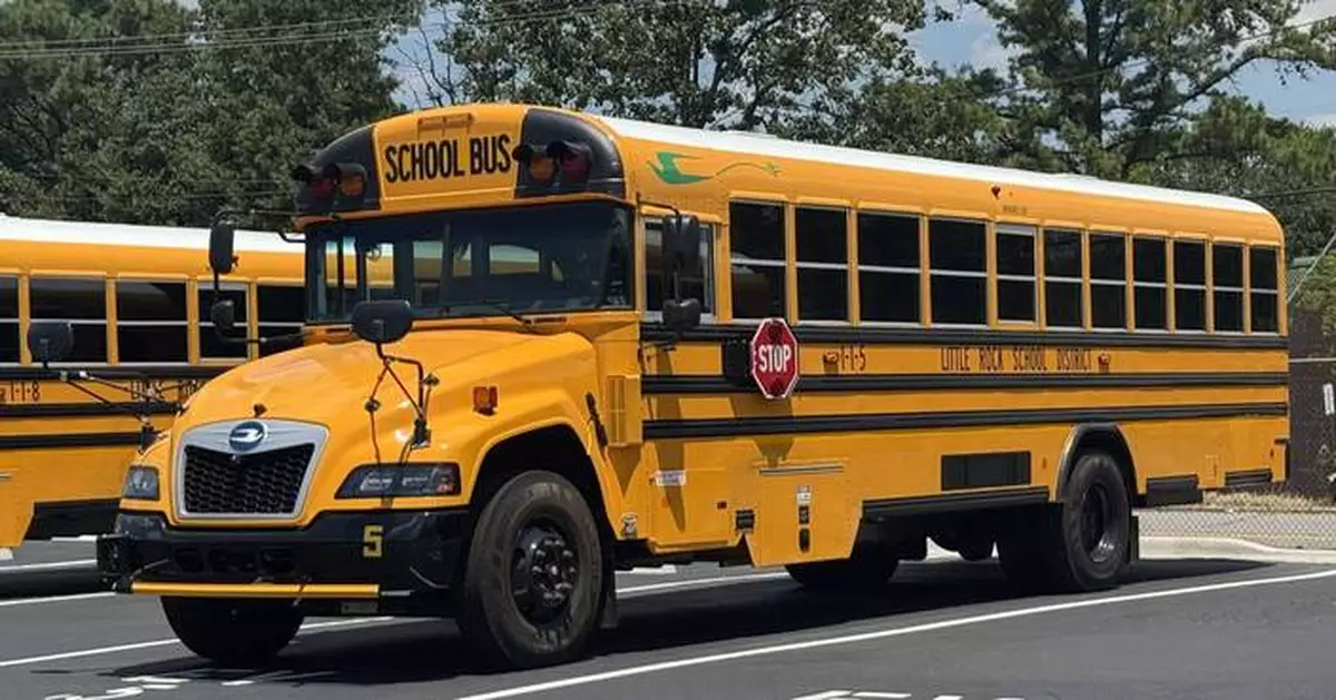 Blue Bird Delivers Electric School Bus Fleet to Little Rock School District in Arkansas