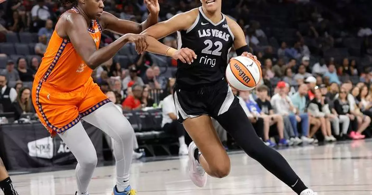 Wilson records historic 30-20 night in Las Vegas Aces win over Connecticut Sum