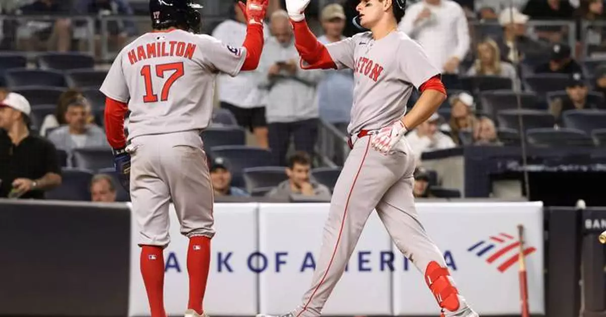 Rookie Roman Anthony homers, drives in 3 in Yankee Stadium debut as Red Sox outlast Yanks 6-3