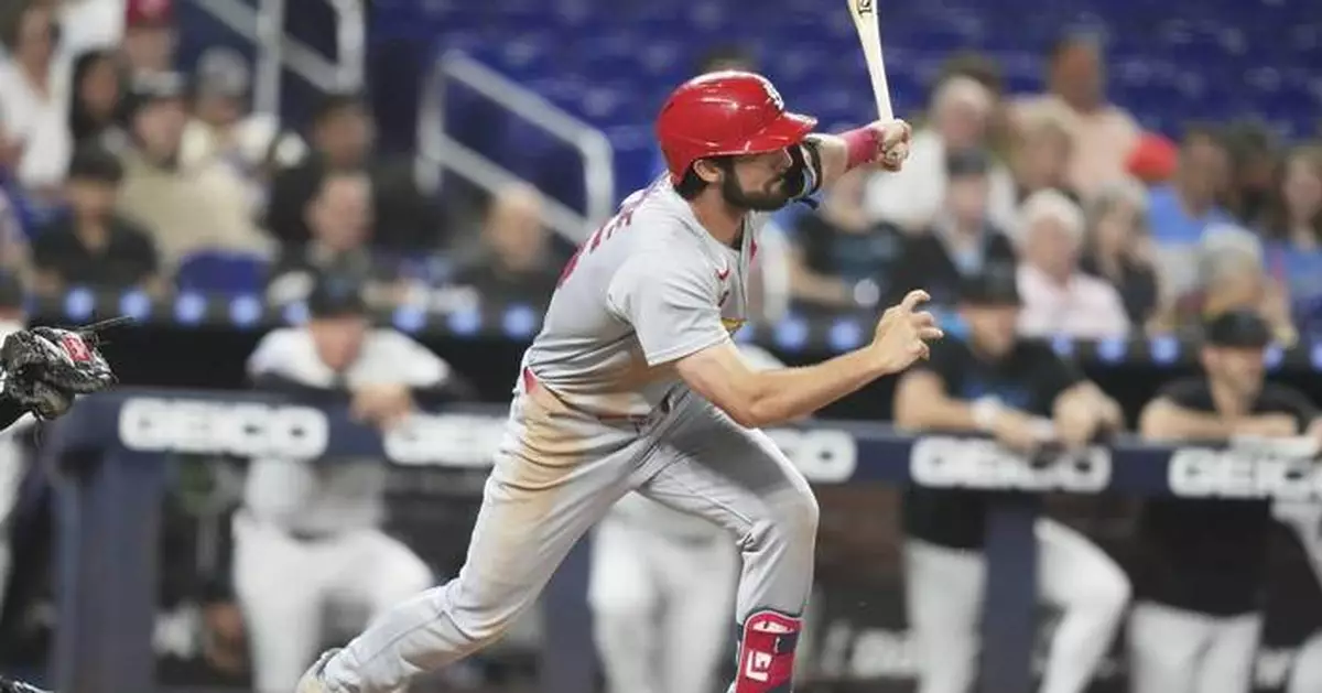 Saggese and Herrera key the Cardinals to a 7-4 win over the Marlins
