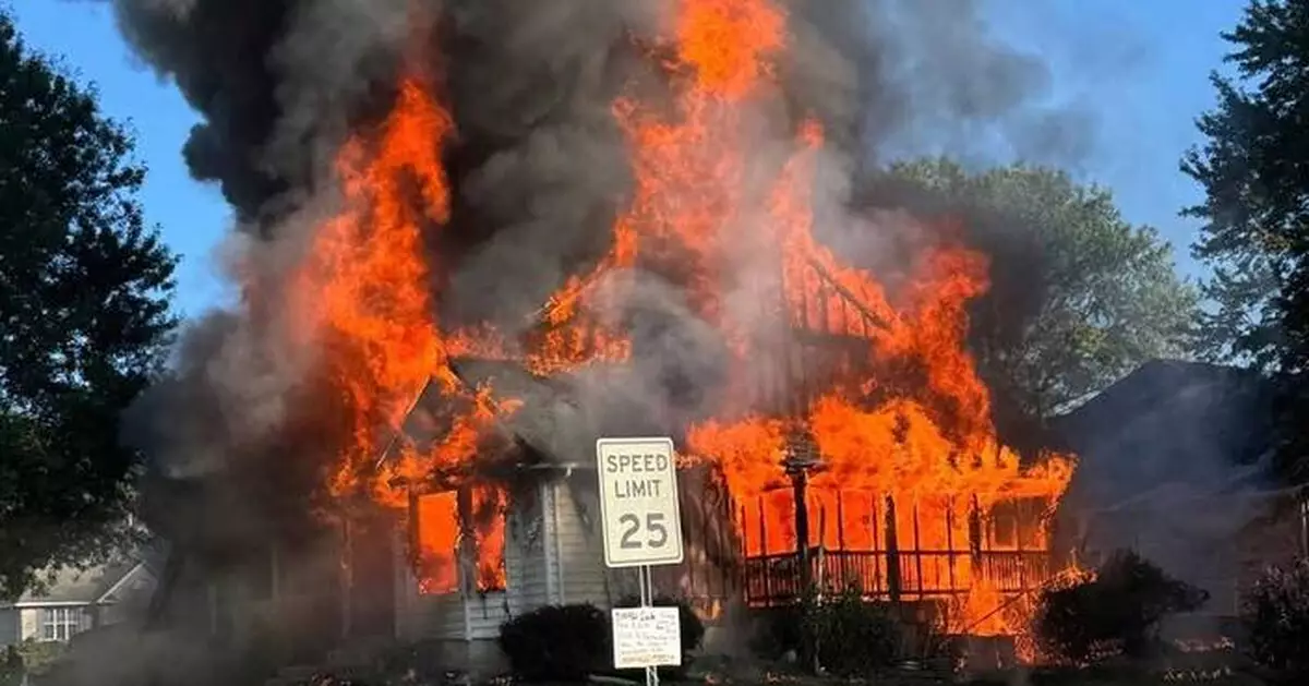 4 children and 2 adults are killed when fire rips through a house in Maryland