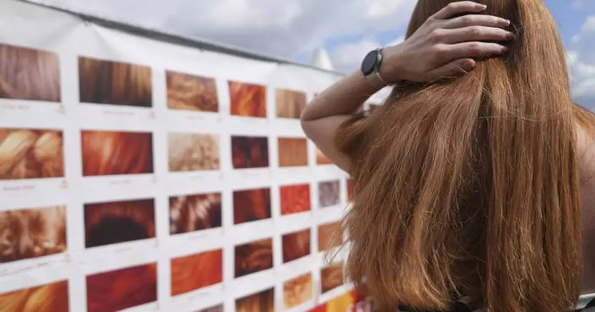 Thousands of redheads celebrate their strands at a festival in the Netherlands
