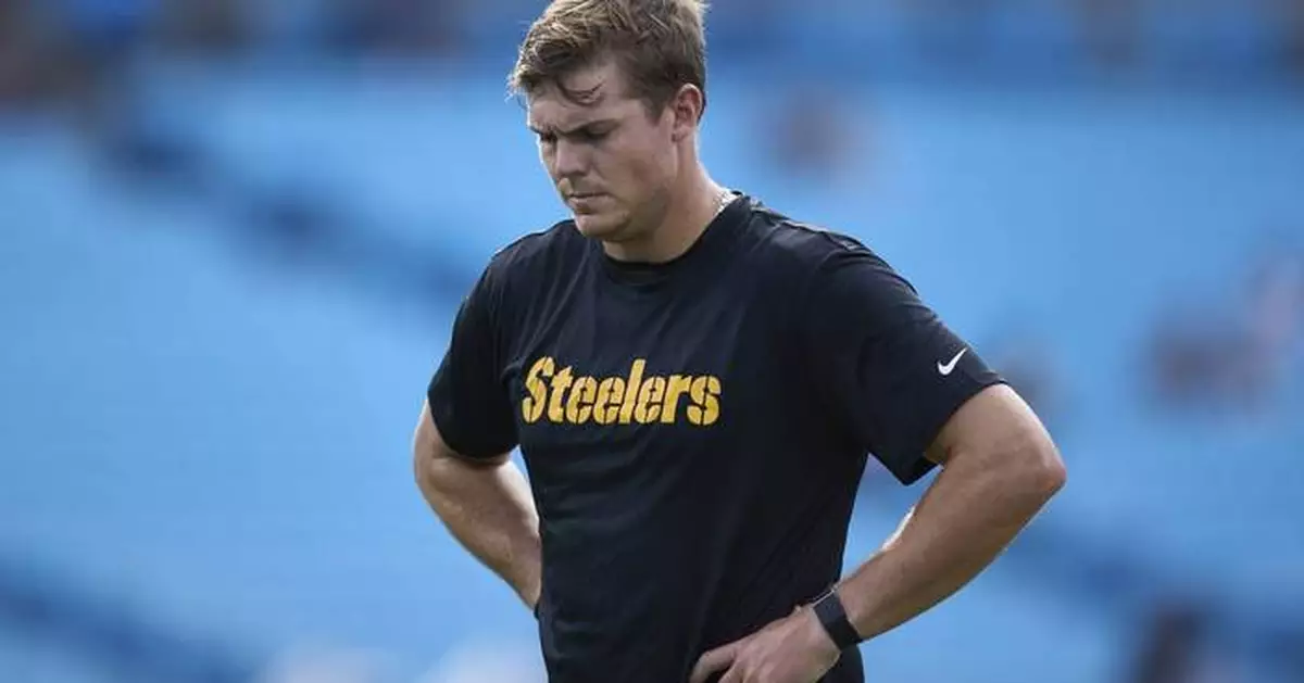 Steelers place rookie QB Will Howard on injured reserve