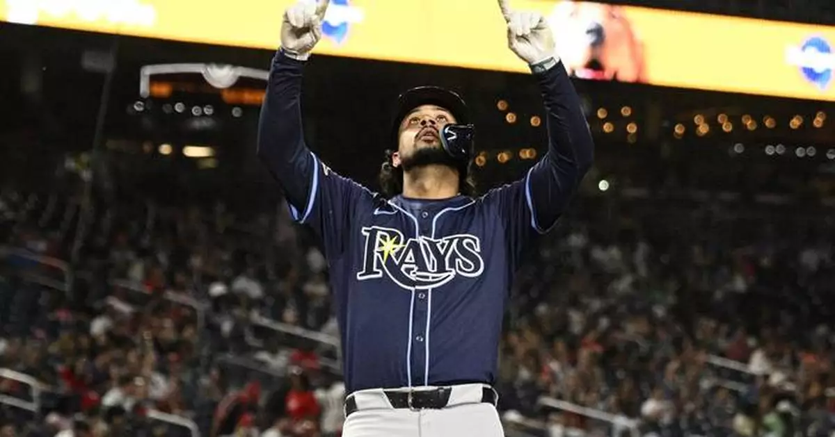 Everson Pereira's first career home run helps Rays beat Nationals 4-1