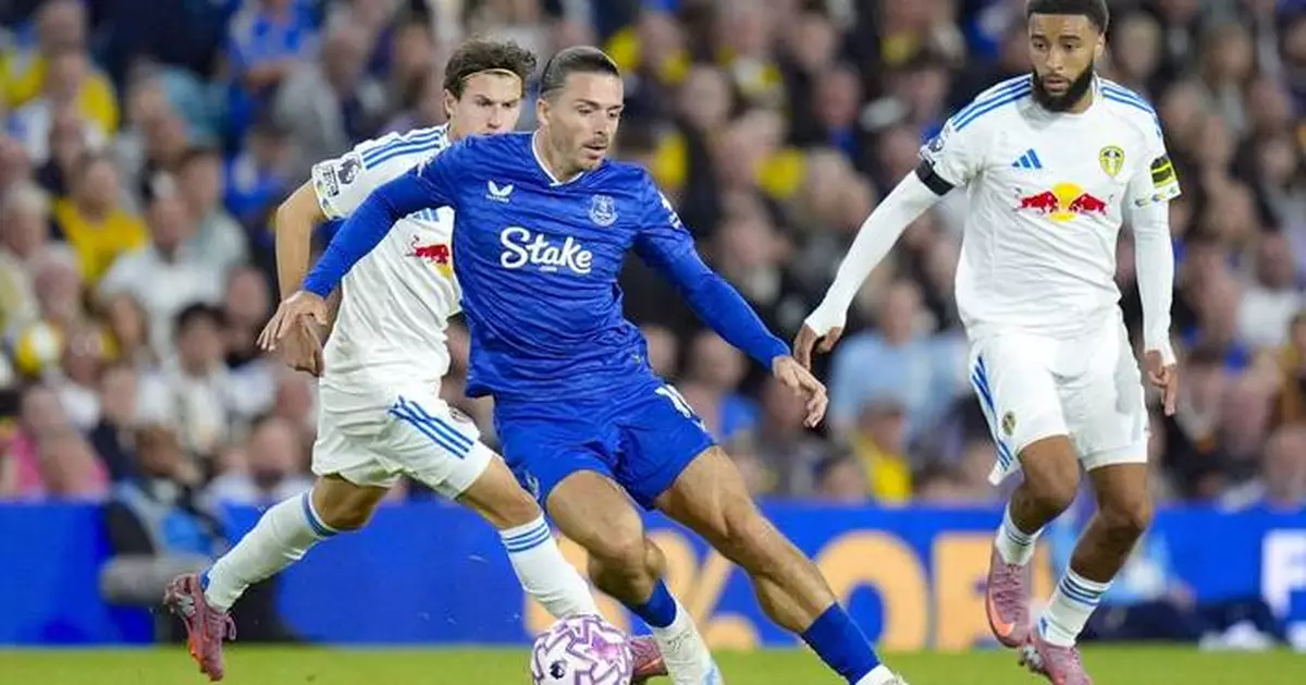 Grealish debuts for Everton in loss at promoted Leeds in Premier League