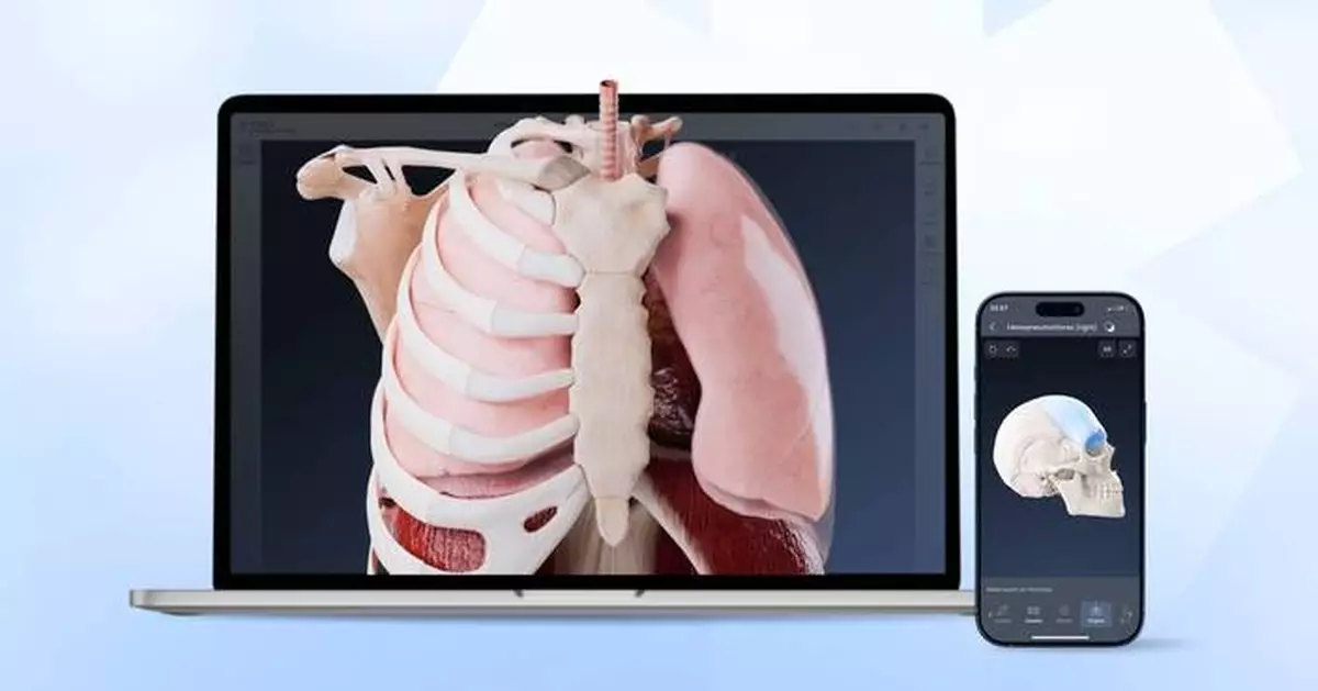 VOKA's 3D Anatomy Atlas Reaches 100,000 Active Monthly Users