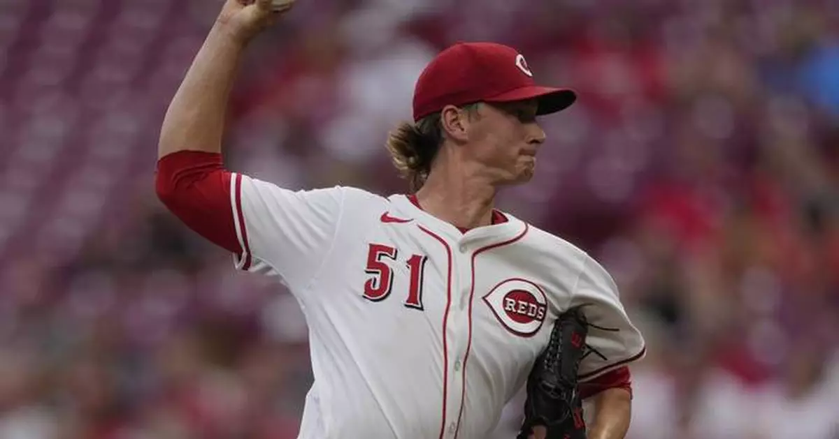 Singer works 6 shutout innings, Steer drives in 3 runs as the Reds end Phillies' 4-game win streak
