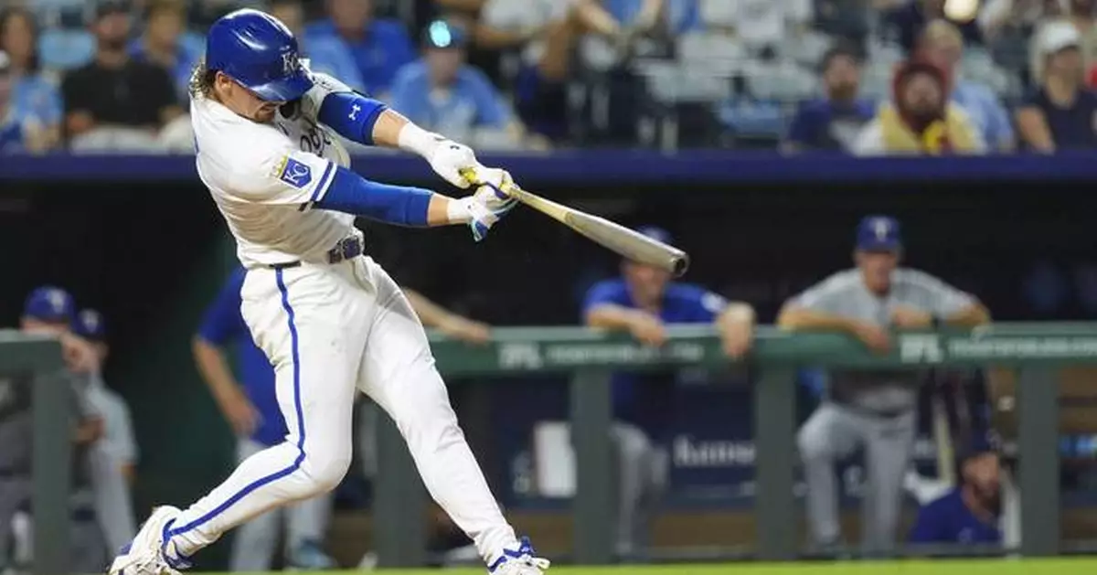 The Royals' Bobby Witt Jr. hits 100th homer, joining some select company in MLB history
