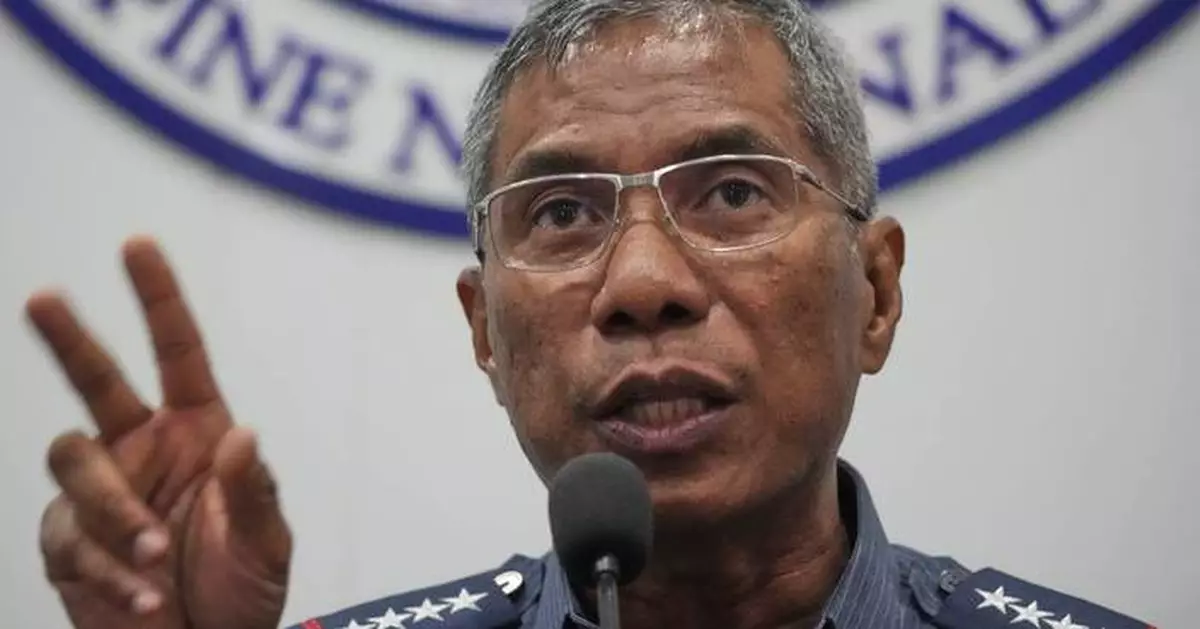 Philippine president fires police chief, who led the arrests of Duterte and televangelist Quiboloy