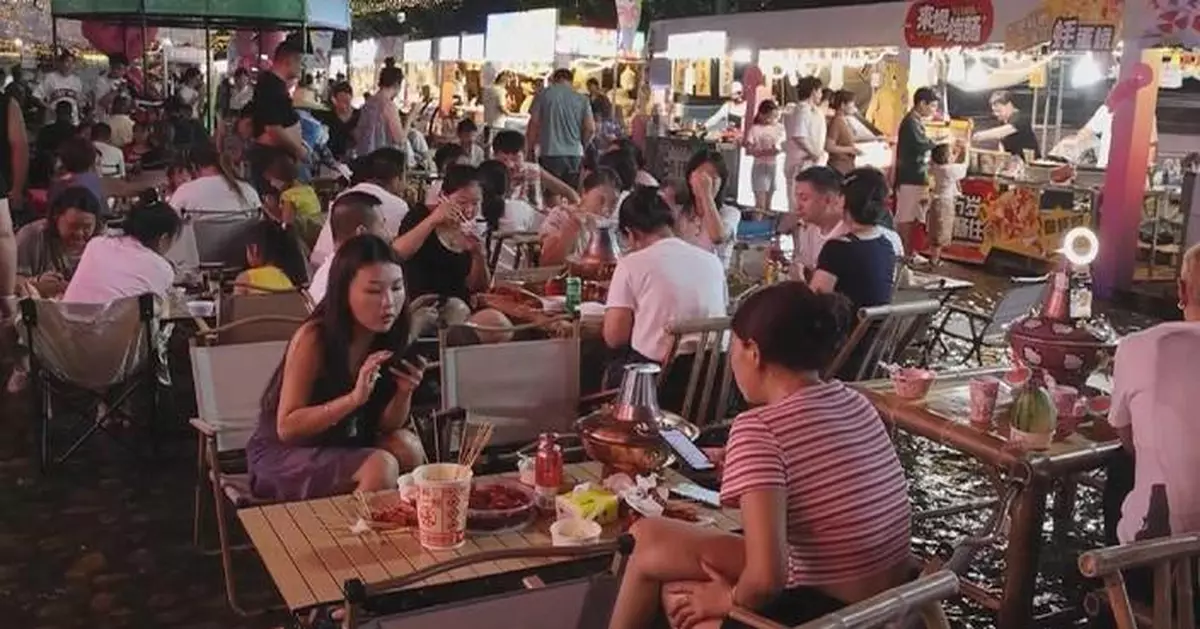 Rural night markets in east China's Zhejiang see surge in popularity during summer