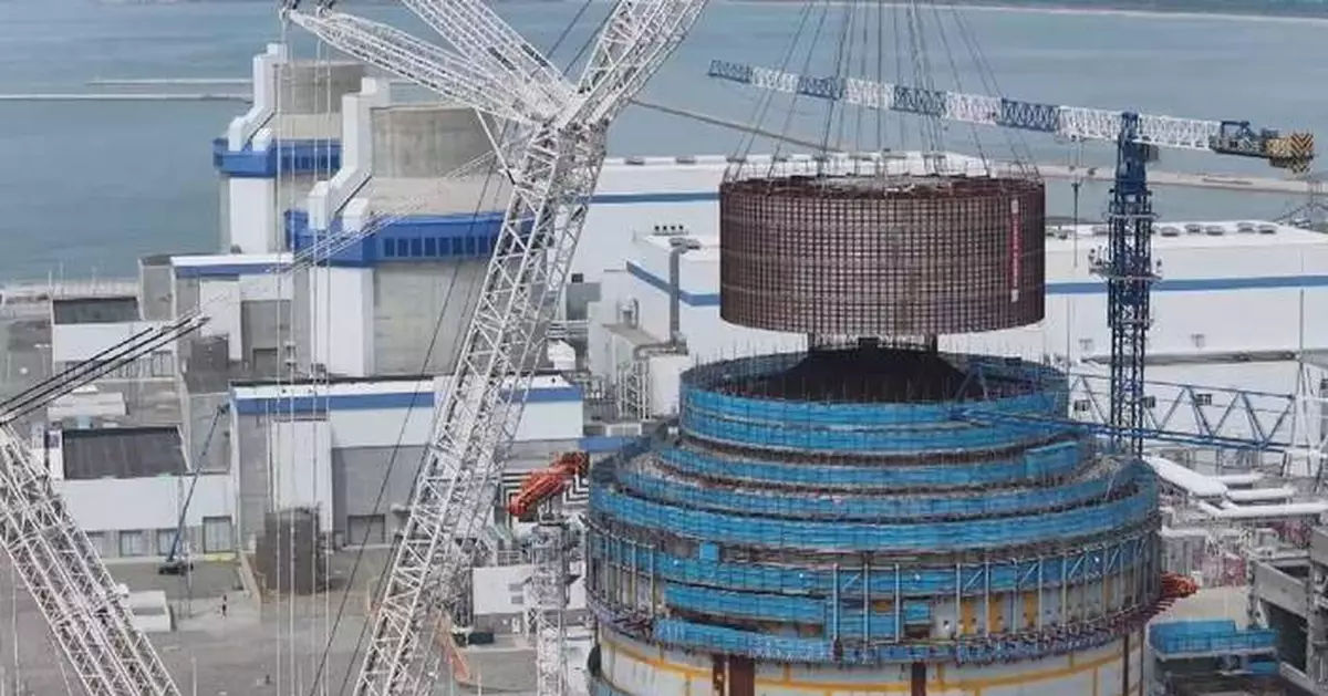 Haiyang nuclear power plant  completes major work for its new construction in Shandong