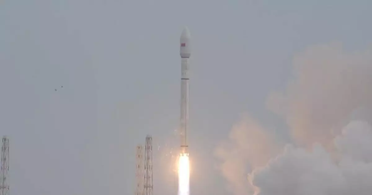 China's Long March-12 rocket launches new internet satellites