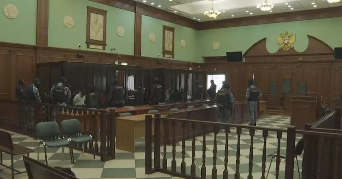 Russian court starts substantive trial of Moscow concert hall terror attack