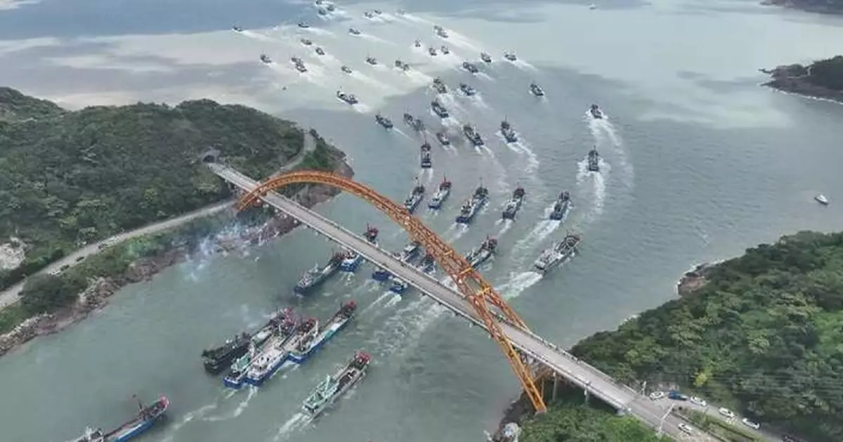 Fishing season starts in East China Sea