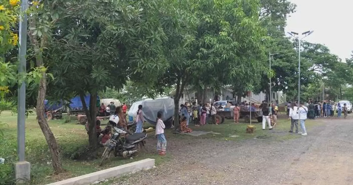 Cambodian citizens embrace ceasefire agreement between Cambodia, Thailand