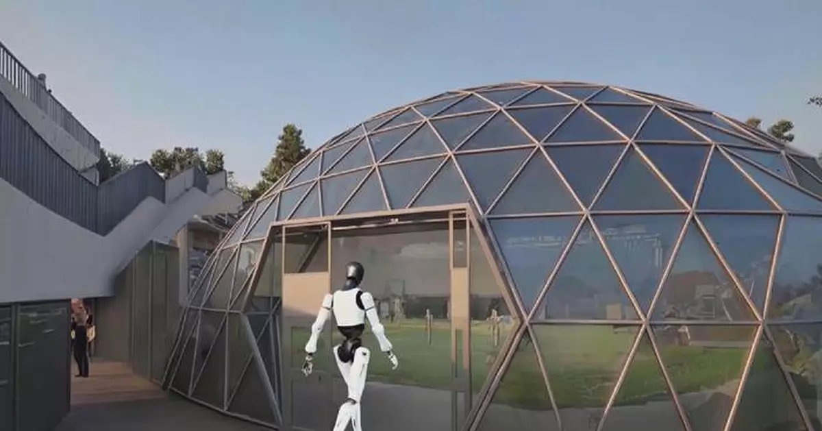 Pre-game training in full swing at 'Panda Eye' ahead of inaugural World Humanoid Robot Games