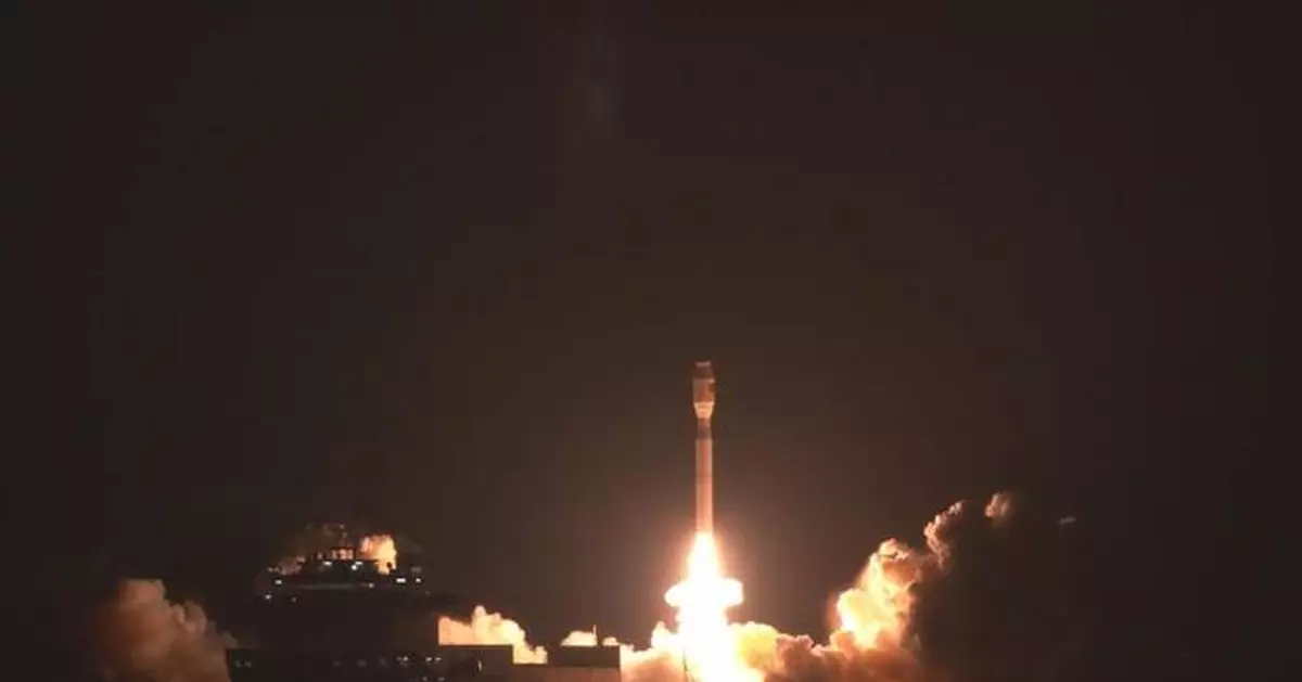 China sends more satellites into orbit in offshore launch