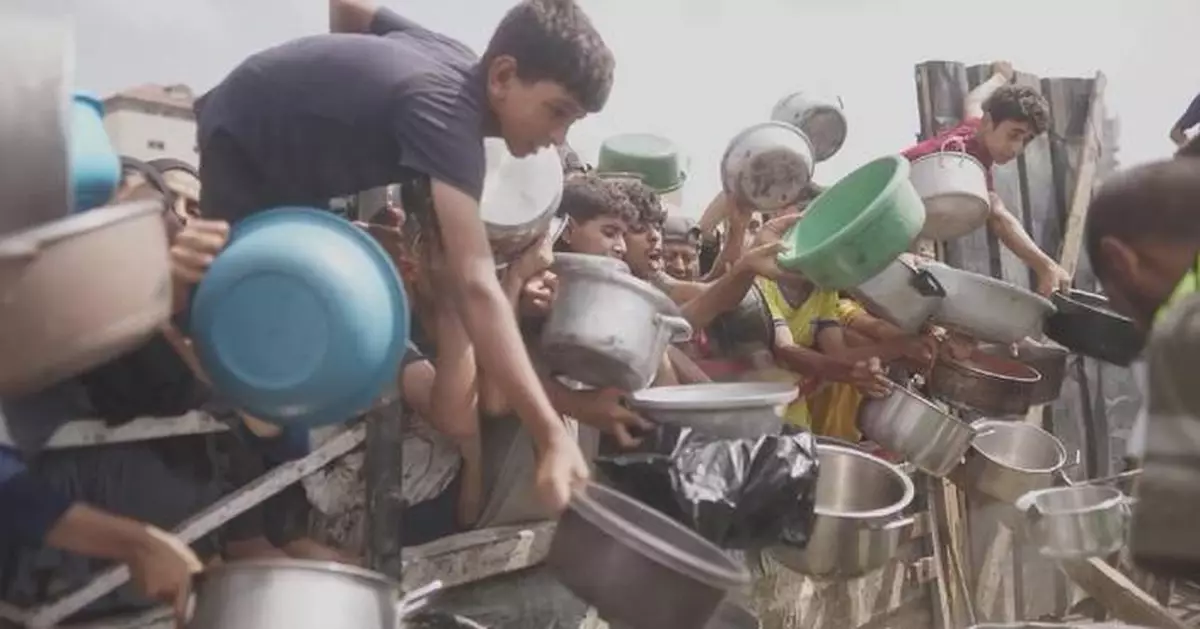 Gaza's community kitchens on brink of collapse as famine worsens