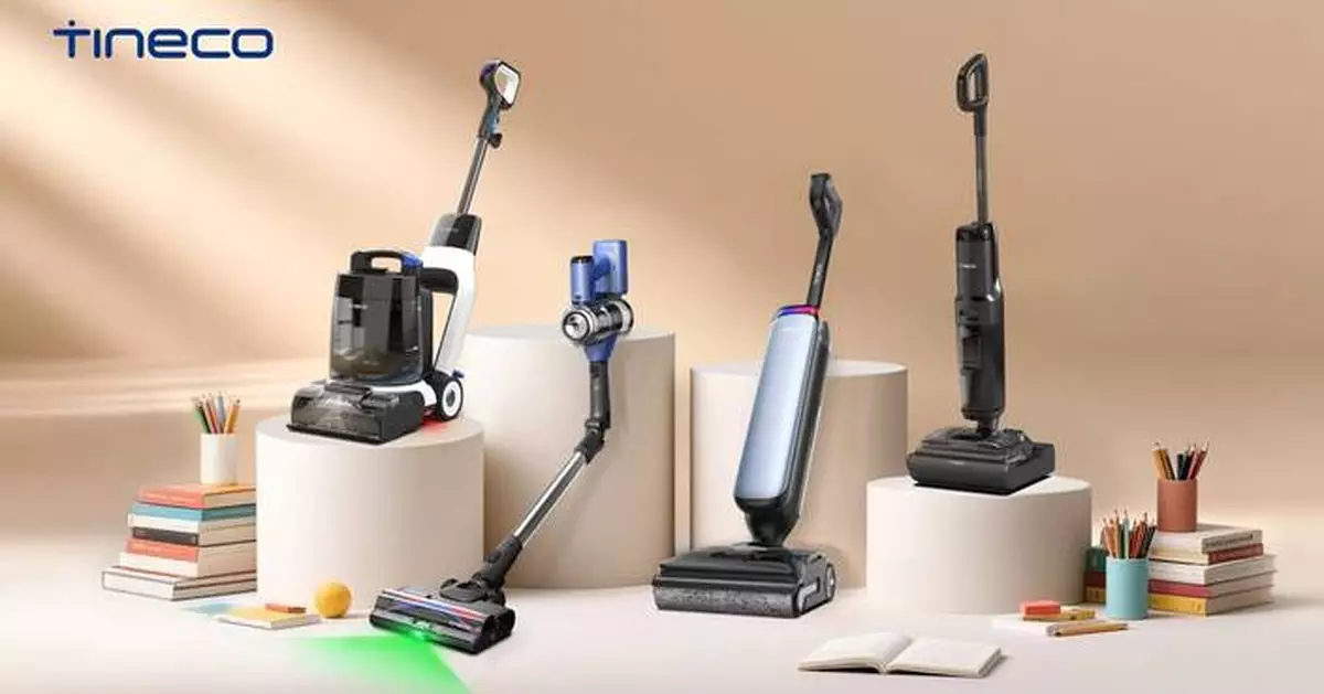 Tineco Launches Its Back-to-School Campaign with Up to 30% Off on Its Amazon Store