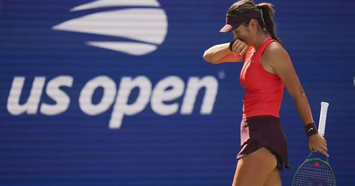 Emma Raducanu's best US Open since her 2021 title ends with lopsided loss to Elena Rybakina